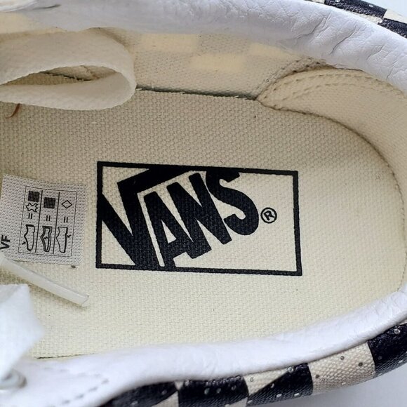 Vans‎ Old Skool Confetti Checkerboard Glitter Shinny Sneakers Shoes Size 4.5 - Picture 9 of 10